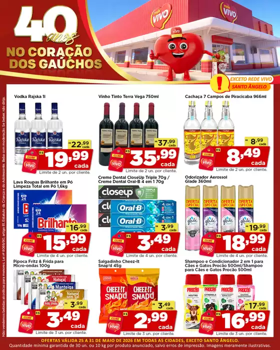 Catálogo Rede Vivo | Encarte Rede Vivo | 2026-05-25T00:00:00.000Z - 2026-05-31T00:00:00.000Z