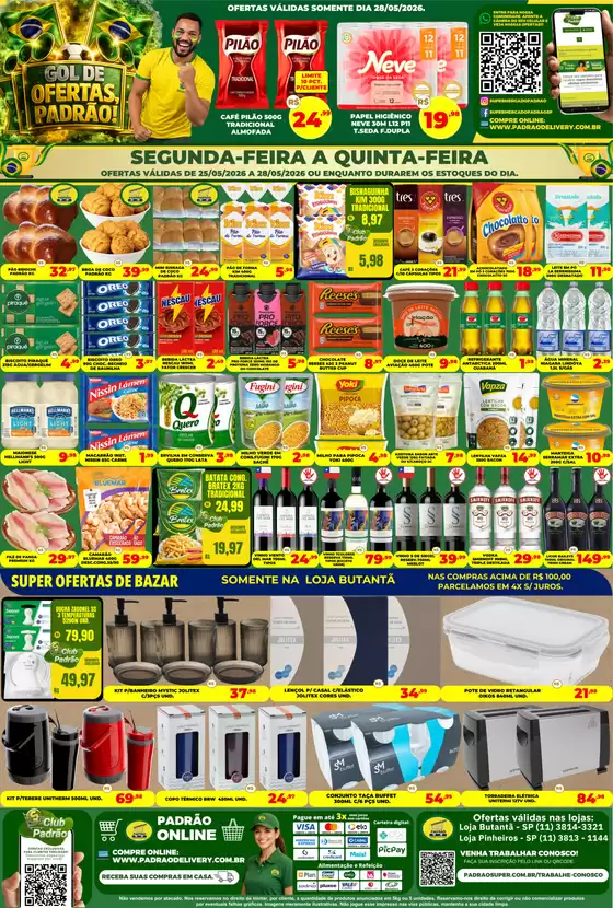 Catálogo Supermercado Padrão | Novas ofertas para descobrir | 2026-05-25T00:00:00.000Z - 2026-05-28T00:00:00.000Z