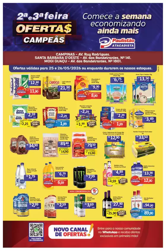 Catálogo Paulistão Atacadista | Ofertas exclusivas para nossos clientes | 2026-05-25T00:00:00.000Z - 2026-05-26T00:00:00.000Z