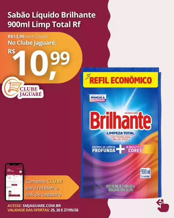Catálogo Supermercado Jaguaré em São José | Encarte Supermercado Jaguaré | 2026-05-25T00:00:00.000Z - 2026-05-27T00:00:00.000Z
