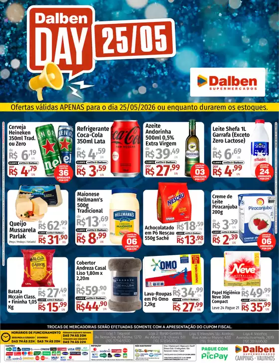 Catálogo Supermercado Dalben | 1779482537153840 | 2026-05-25T00:00:00.000Z - 2026-05-25T00:00:00.000Z