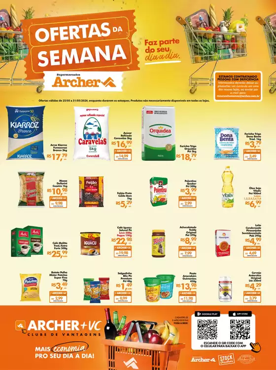 Catálogo Supermercados Archer | Panfletosemanal | 2026-05-25T00:00:00.000Z - 2026-05-31T00:00:00.000Z