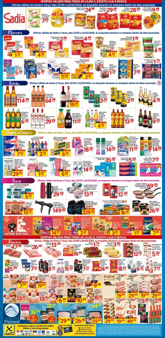 Catálogo X Supermercados | Novas ofertas para descobrir | 2026-05-22T00:00:00.000Z - 2026-05-26T00:00:00.000Z
