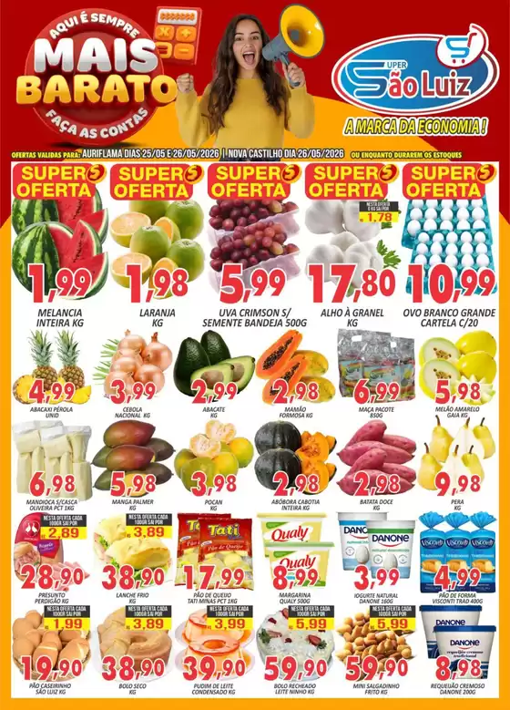 Catálogo Super São Luiz | Encarte Super São Luiz | 2026-05-25T00:00:00.000Z - 2026-05-26T00:00:00.000Z