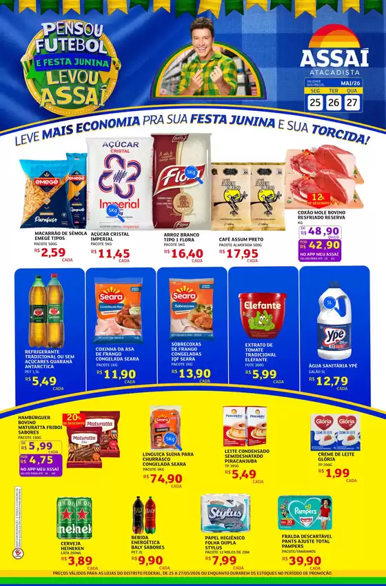 Catálogo Assaí Atacadista | Encarte Assaí Atacadista 47218-226 | 2026-05-25T00:00:00.000Z - 2026-05-27T00:00:00.000Z