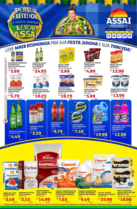 Catálogo Assaí Atacadista | Encarte Assaí Atacadista 46709 | 2026-05-25T00:00:00.000Z - 2026-05-29T00:00:00.000Z