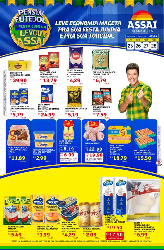Catálogo Assaí Atacadista | Encarte Assaí Atacadista 47457-73 | 2026-05-25T00:00:00.000Z - 2026-05-28T00:00:00.000Z