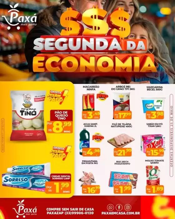 Catálogo Paxá Supermercados | Segunda Da Economia | 2026-05-25T00:00:00.000Z - 2026-05-25T00:00:00.000Z
