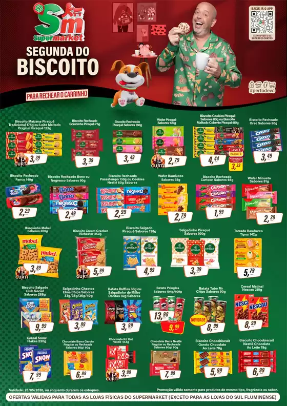 Catálogo Rede Supermarket | Lamina 2a biscoito 25 5 | 2026-05-25T00:00:00.000Z - 2026-05-25T00:00:00.000Z
