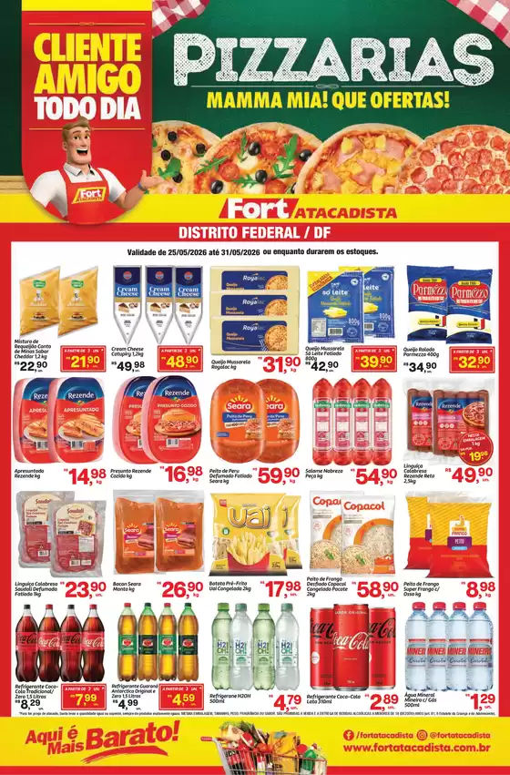 Catálogo Fort Atacadista | DF Fort Food Service Pizzaria 25 a 31 MAI 26 DF | 2026-05-25T00:00:00.000Z - 2026-05-31T00:00:00.000Z