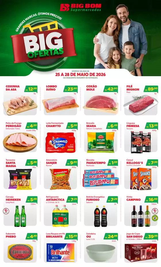 Catálogo Big Bom Supermercados | Big Ofertas | 2026-05-25T00:00:00.000Z - 2026-05-28T00:00:00.000Z