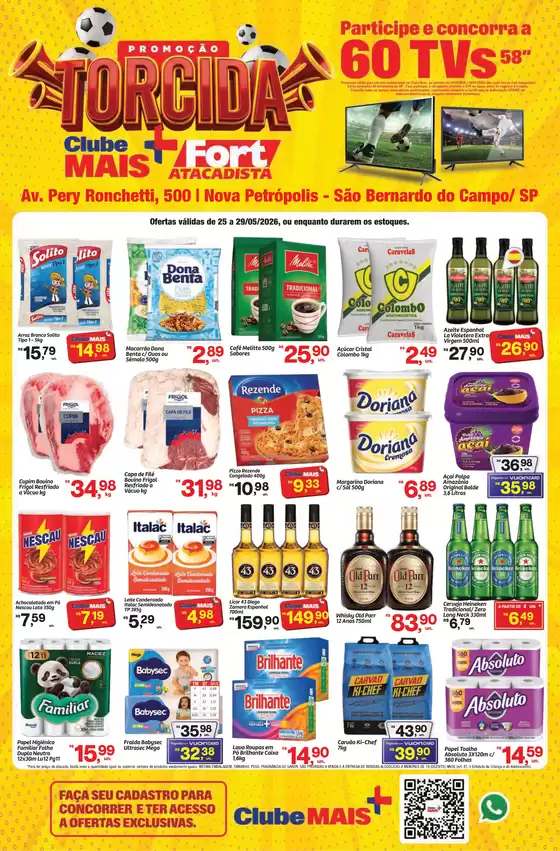 Catálogo Fort Atacadista | SP Fort Semanal 4ª ED 25 a 29 MAI 26 Sao Bernardo | 2026-05-25T00:00:00.000Z - 2026-05-29T00:00:00.000Z