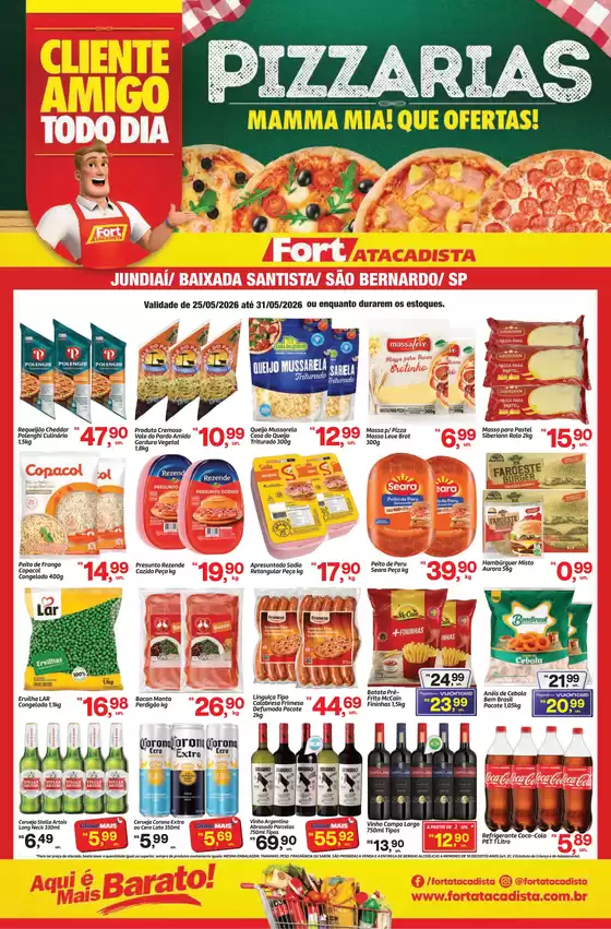 Catálogo Fort Atacadista | SP Fort Food Service Pizzaria 25 a 31 MAI 26 | 2026-05-25T00:00:00.000Z - 2026-05-31T00:00:00.000Z