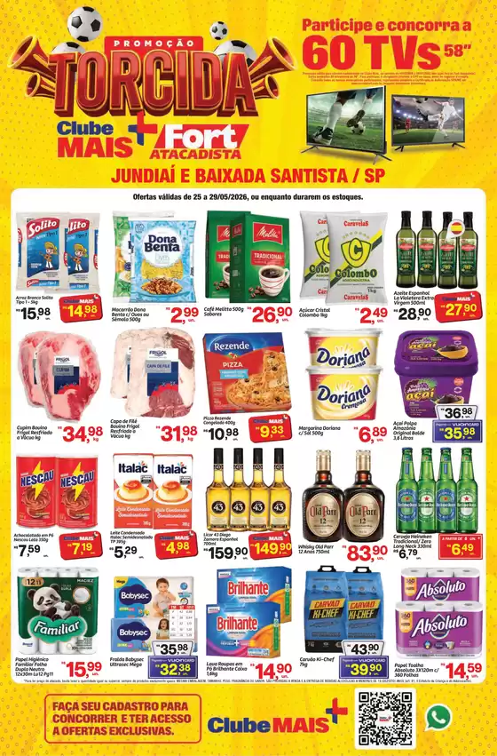 Catálogo Fort Atacadista | SP Fort Semanal 4ª ED 25 a 29 MAI 26 Jundiai e Santos | 2026-05-25T00:00:00.000Z - 2026-05-29T00:00:00.000Z