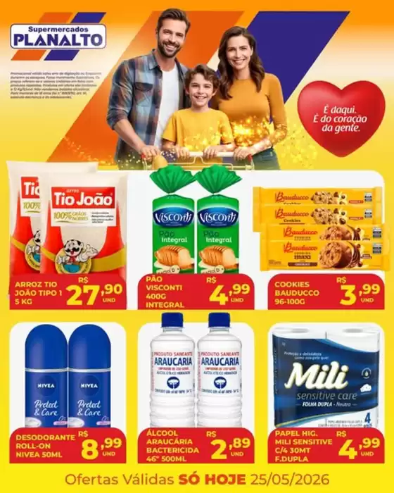 Catálogo Supermercados Planalto | Ofertas | 2026-05-25T00:00:00.000Z - 2026-05-25T00:00:00.000Z