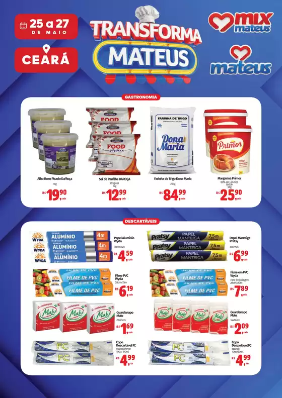 Catálogo Supermercados Mateus | Transforma Mateus | 2026-05-25T00:00:00.000Z - 2026-05-27T00:00:00.000Z