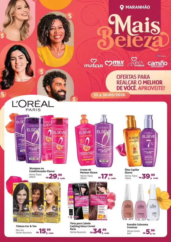 Catálogo Supermercados Mateus | Mateus mais Beleza | 2026-05-25T00:00:00.000Z - 2026-05-30T00:00:00.000Z