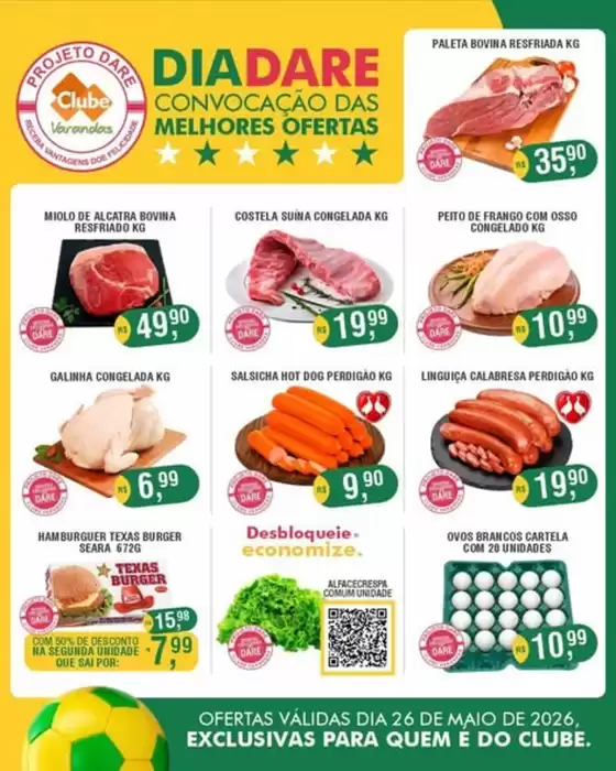 Catálogo Supermercados Varandas | Dia dare | 2026-05-26T00:00:00.000Z - 2026-05-26T00:00:00.000Z