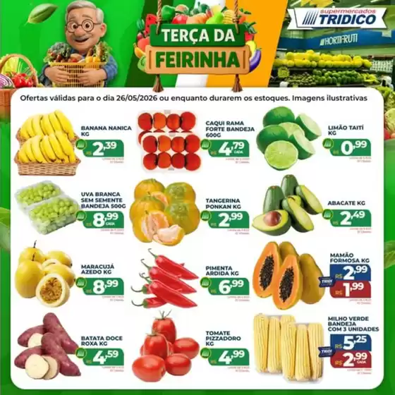 Catálogo Supermercados Tridico | Terça Da Feirinha | 2026-05-26T00:00:00.000Z - 2026-05-26T00:00:00.000Z