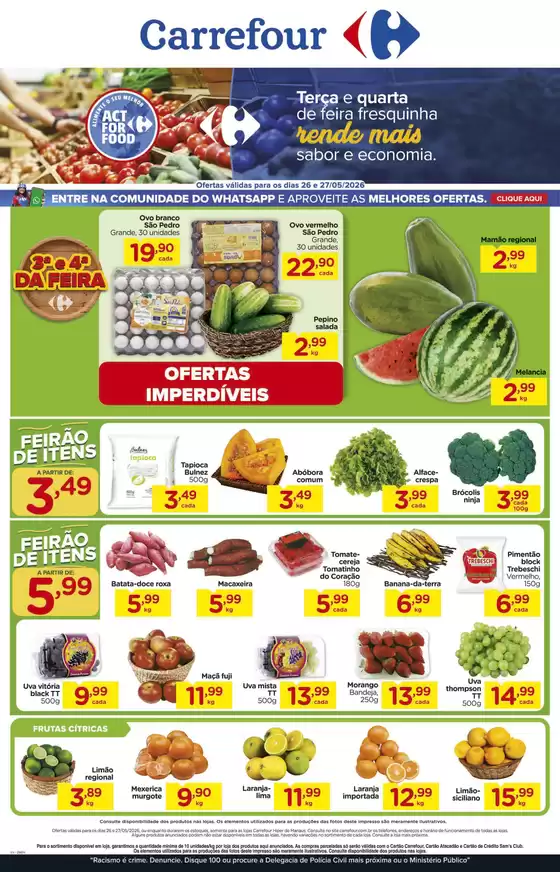 Catálogo Carrefour | Melhores ofertas para compradores econômicos | 2026-05-26T00:00:00.000Z - 2026-05-27T00:00:00.000Z