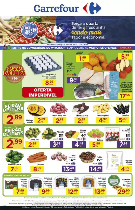 Catálogo Carrefour | Nossas melhores ofertas para você | 2026-05-26T00:00:00.000Z - 2026-05-27T00:00:00.000Z