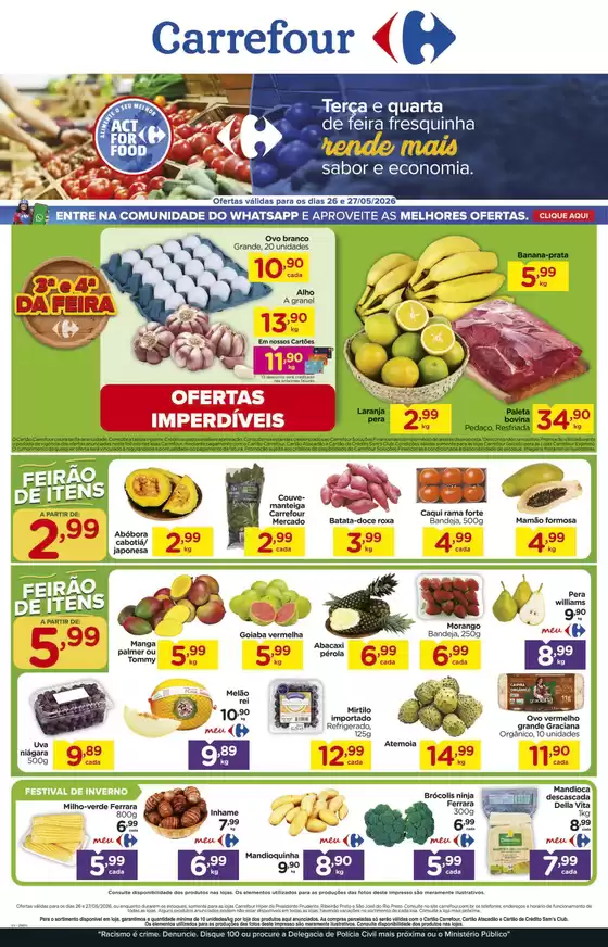 Catálogo Carrefour | Melhores ofertas para todos os caçadores de pechinchas | 2026-05-26T00:00:00.000Z - 2026-05-27T00:00:00.000Z