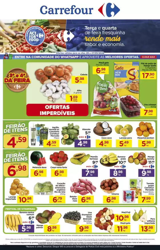 Catálogo Carrefour | Nossas melhores pechinchas | 2026-05-26T00:00:00.000Z - 2026-05-27T00:00:00.000Z