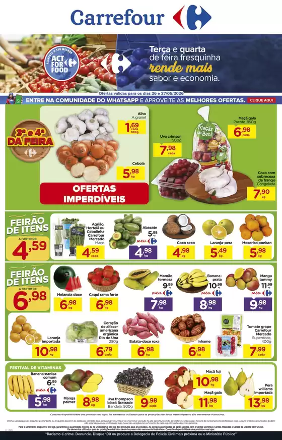 Catálogo Carrefour | Novas ofertas para descobrir | 2026-05-26T00:00:00.000Z - 2026-05-27T00:00:00.000Z