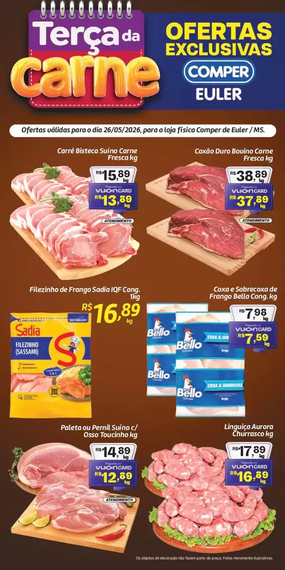 Catálogo Comper | Terça da Carne | 2026-05-26T00:00:00.000Z - 2026-05-26T00:00:00.000Z