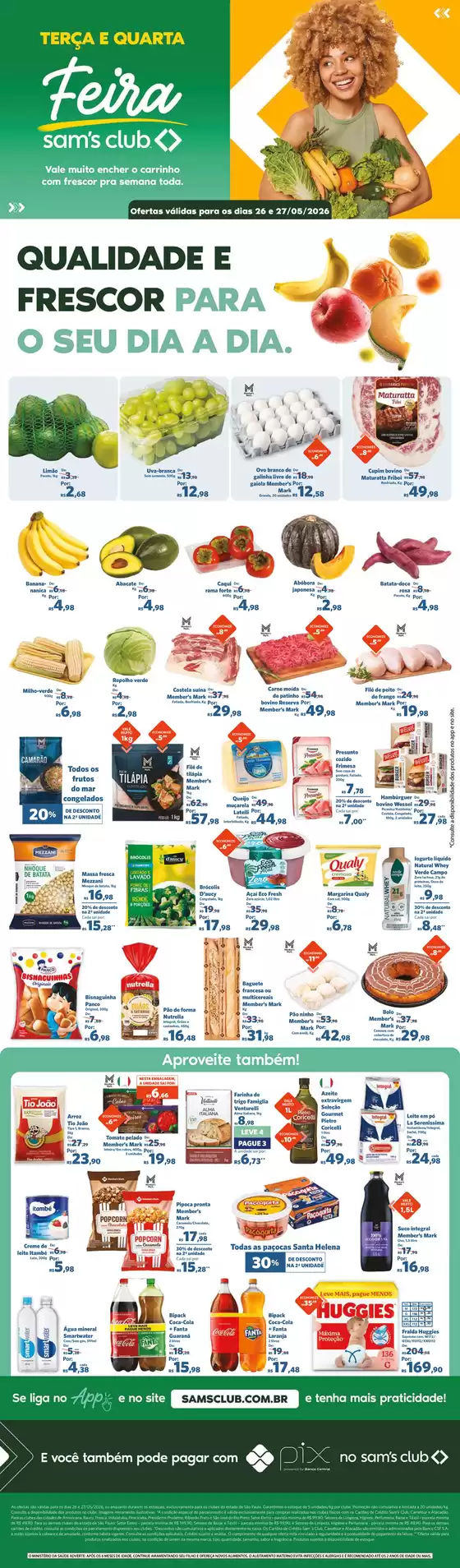 Catálogo Sam's Club | Nossas melhores ofertas para você | 2026-05-26T00:00:00.000Z - 2026-05-27T00:00:00.000Z