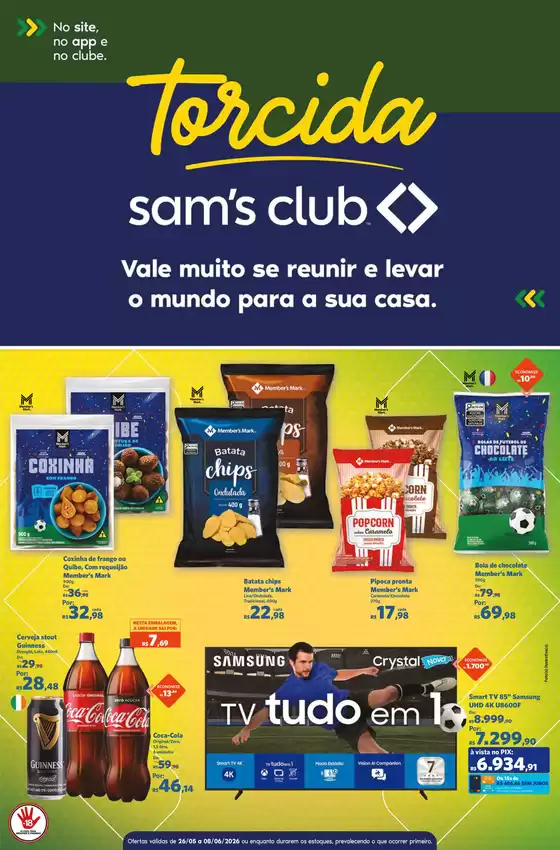 Catálogo Sam's Club | Melhores ofertas para compradores econômicos | 2026-05-26T00:00:00.000Z - 2026-06-08T00:00:00.000Z