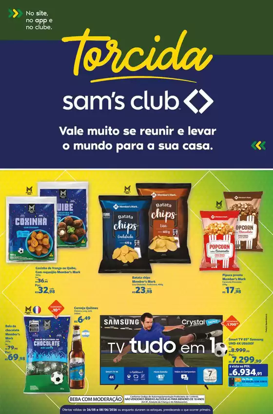 Catálogo Sam's Club | Ofertas para caçadores de pechinchas | 2026-05-26T00:00:00.000Z - 2026-06-08T00:00:00.000Z