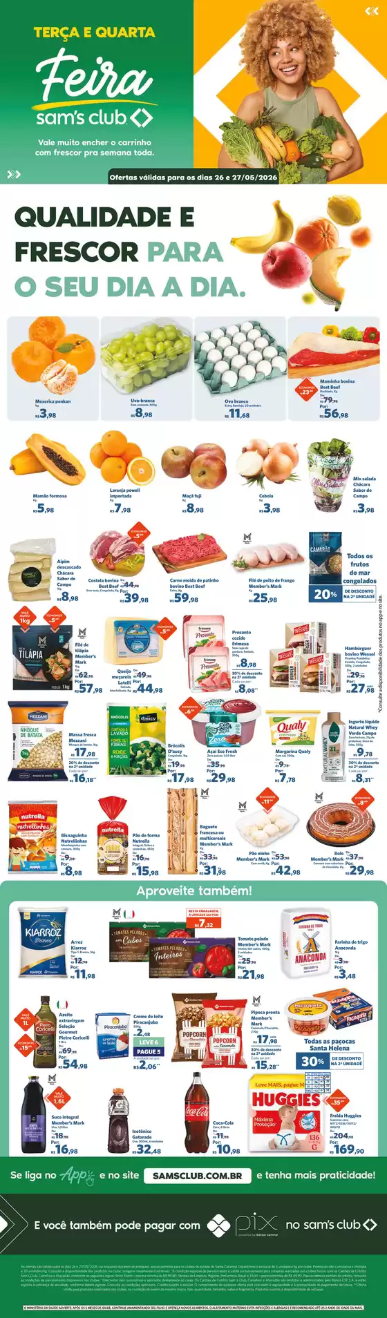 Catálogo Sam's Club | Ofertas especiais para você | 2026-05-26T00:00:00.000Z - 2026-05-27T00:00:00.000Z