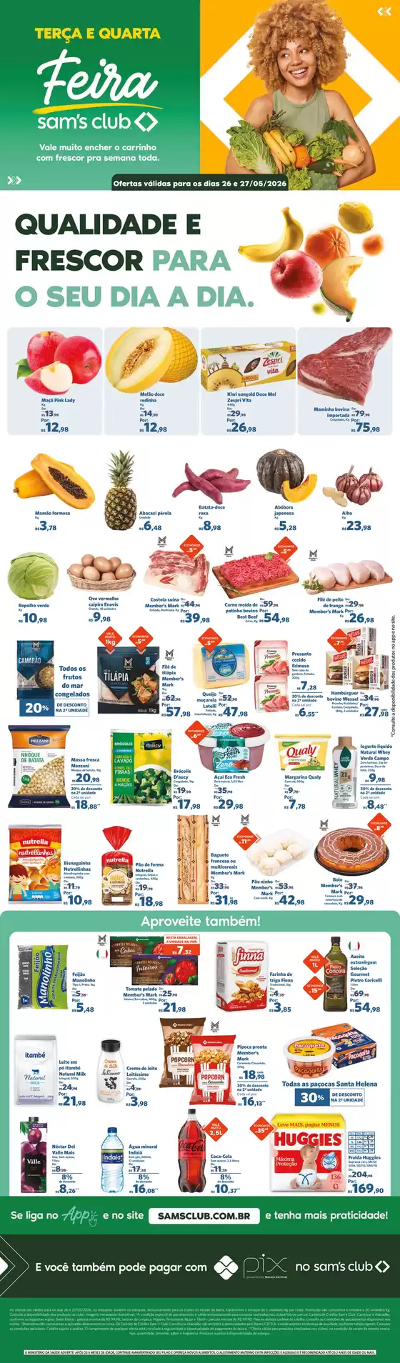 Catálogo Sam's Club | Ofertas exclusivas | 2026-05-26T00:00:00.000Z - 2026-05-27T00:00:00.000Z
