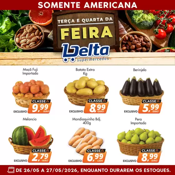 Catálogo Delta Supermercados | Ofertas e promoções atuais | 2026-05-26T00:00:00.000Z - 2026-05-27T00:00:00.000Z