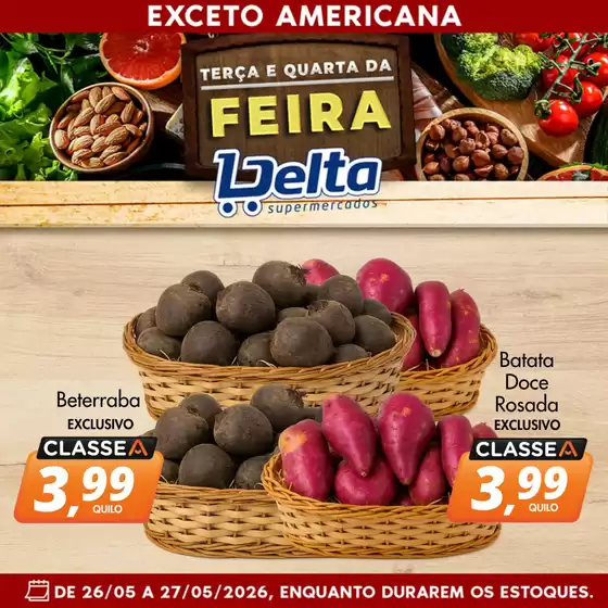 Catálogo Delta Supermercados | Promoções especiais em andamento | 2026-05-26T00:00:00.000Z - 2026-05-27T00:00:00.000Z