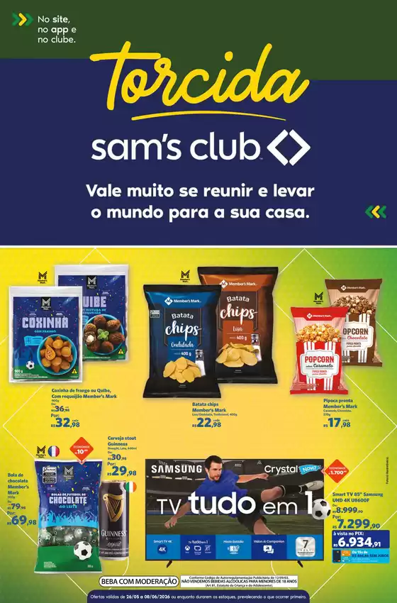 Catálogo Sam's Club | Ótima oferta para todos os clientes | 2026-05-26T00:00:00.000Z - 2026-06-08T00:00:00.000Z