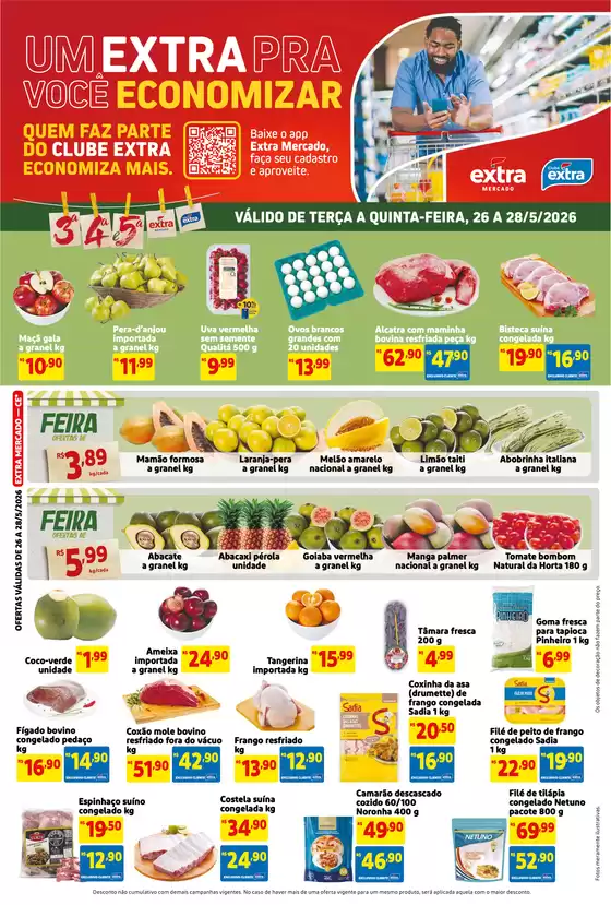 Catálogo Extra | Ofertas para caçadores de pechinchas | 2026-05-26T00:00:00.000Z - 2026-05-28T00:00:00.000Z
