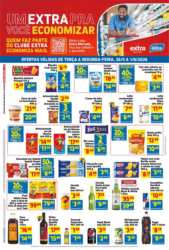 Catálogo Extra | Promoções especiais em andamento | 2026-05-26T00:00:00.000Z - 2026-06-01T00:00:00.000Z