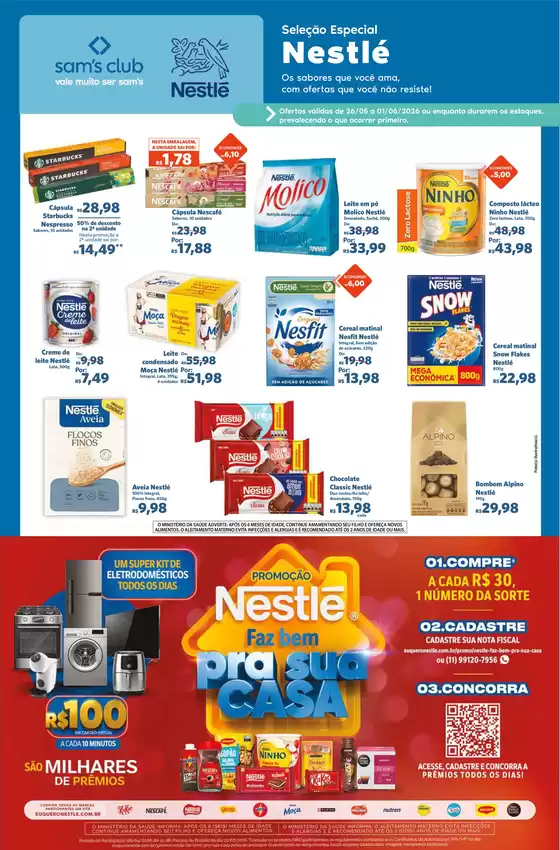 Catálogo Sam's Club | Novas ofertas para descobrir | 2026-05-26T00:00:00.000Z - 2026-06-01T00:00:00.000Z