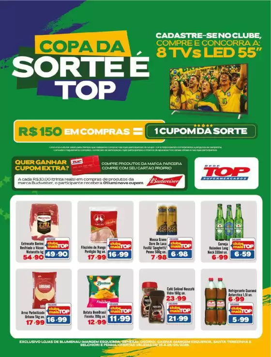 Catálogo Rede Top | Promoções especiais em andamento | 2026-05-25T00:00:00.000Z - 2026-05-28T00:00:00.000Z