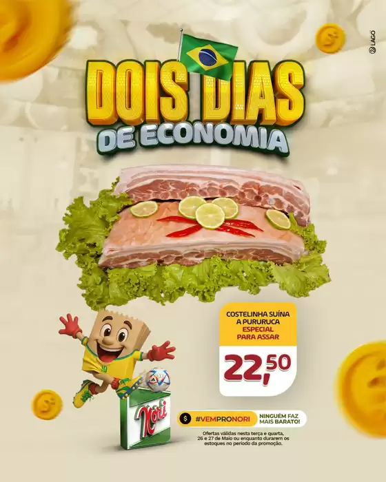 Catálogo Supermercados Nori | Melhores ofertas para todos os clientes | 2026-05-26T00:00:00.000Z - 2026-05-27T00:00:00.000Z