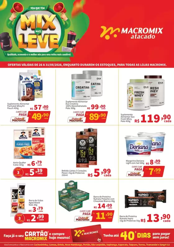 Catálogo Macromix Atacado | Novas ofertas para descobrir | 2026-05-26T00:00:00.000Z - 2026-05-31T00:00:00.000Z