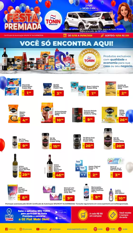 Catálogo Tonin Superatacado | Emkt cash sp e mg | 2026-05-01T00:00:00.000Z - 2026-06-09T00:00:00.000Z