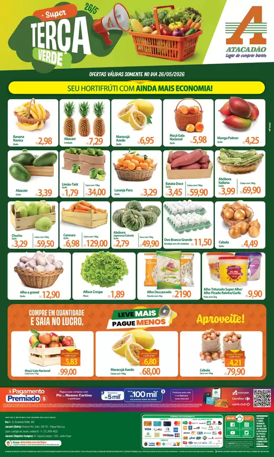 Catálogo Atacadão | Atacadão - Hortifrúti | 2026-05-26T00:00:00.000Z - 2026-05-26T00:00:00.000Z