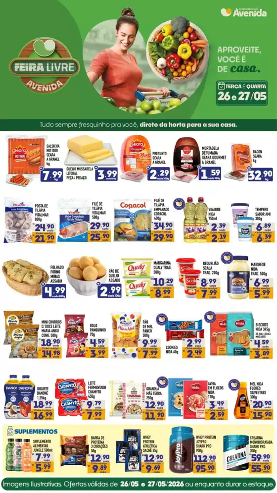 Catálogo Supermercados Avenida | Ofertas especiais para você | 2026-05-26T00:00:00.000Z - 2026-05-27T00:00:00.000Z