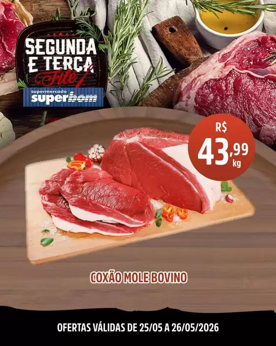 Catálogo Superbom Supermercado | Descontos e promoções | 2026-05-25T00:00:00.000Z - 2026-05-26T00:00:00.000Z