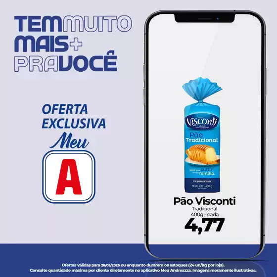 Catálogo Supermercados Andreazza | Economize agora com nossas ofertas | 2026-05-26T00:00:00.000Z - 2026-05-26T00:00:00.000Z