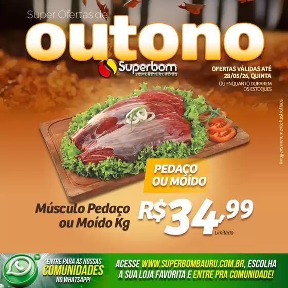 Catálogo Superbom Supermercados | Ótima oferta para caçadores de pechinchas | 2026-05-26T00:00:00.000Z - 2026-05-28T00:00:00.000Z