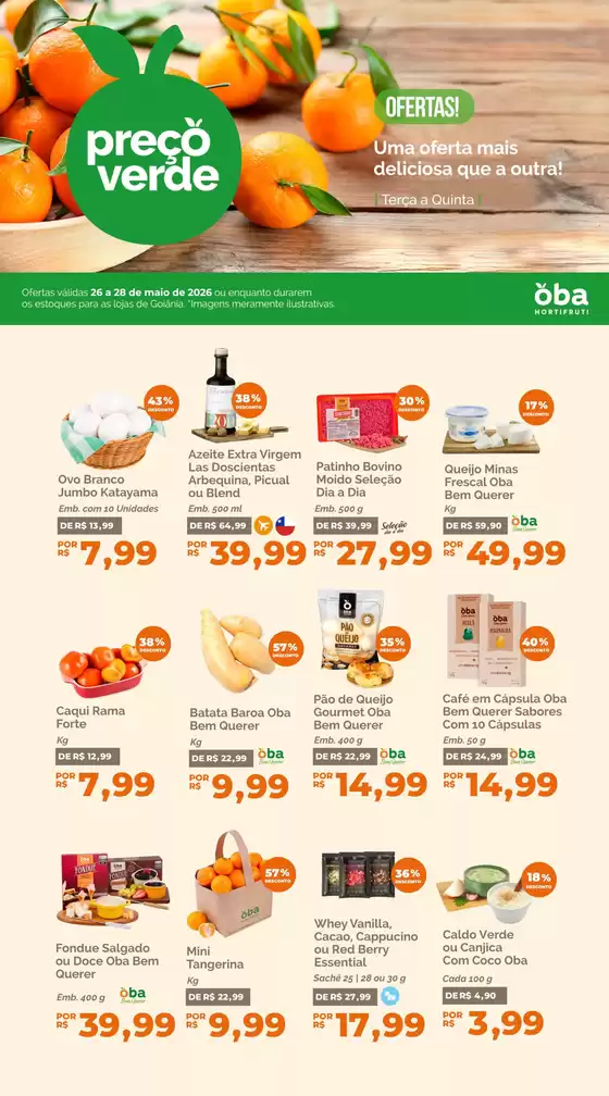 Catálogo Oba Hortifruti | Nossas melhores ofertas para você | 2026-05-26T00:00:00.000Z - 2026-05-28T00:00:00.000Z